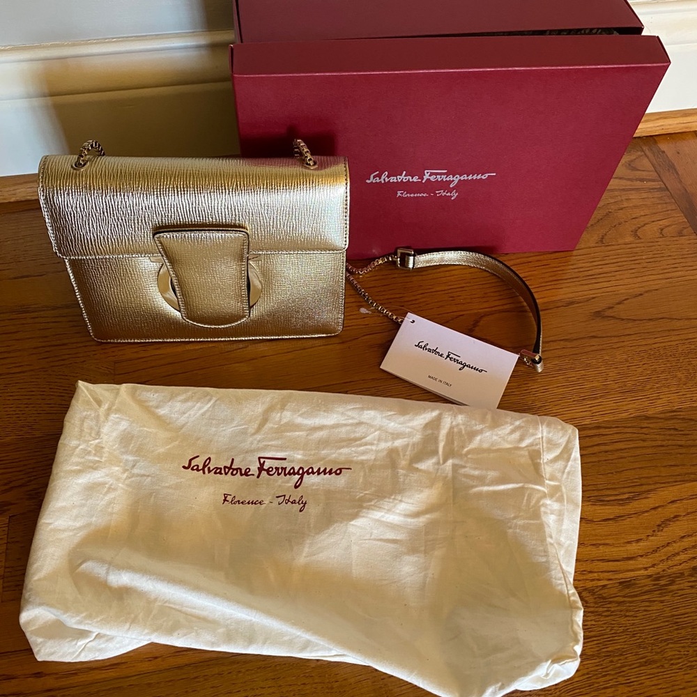Authentic Salvatore Ferragamo Bag NWT